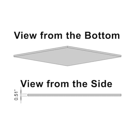 Ceilume Serenity 2ft x 2ft Cherry Wood Ceiling Tile V3-SEREN-22CHY